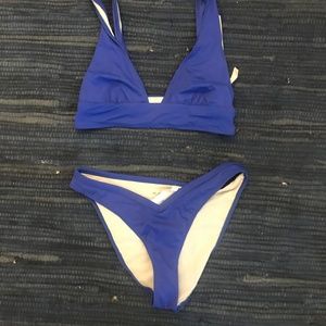 NEW Urban Outfitters Blue Bikini